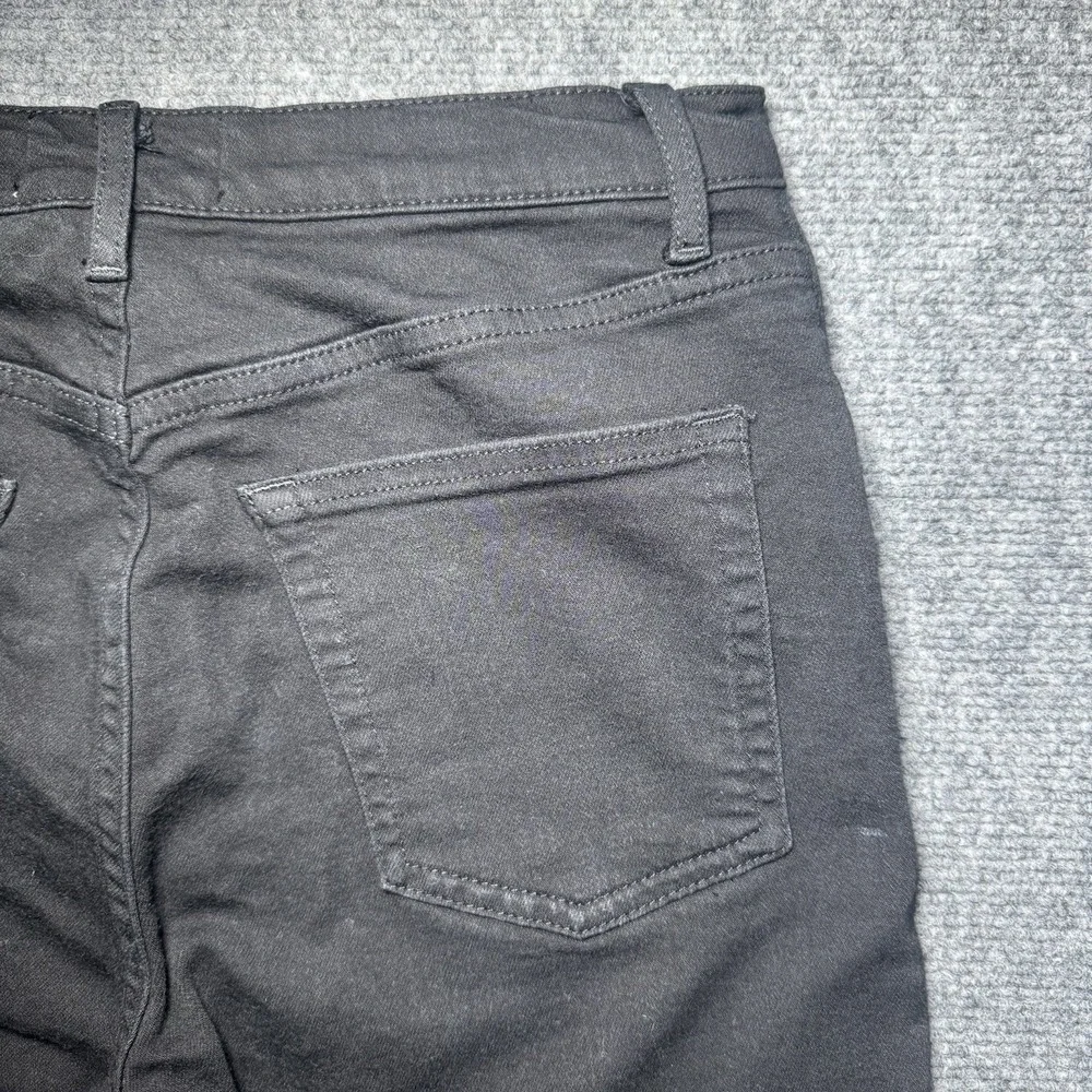 Reformation High & Skinny Denim Jeans Black High Rise Stretch Women 28x28
